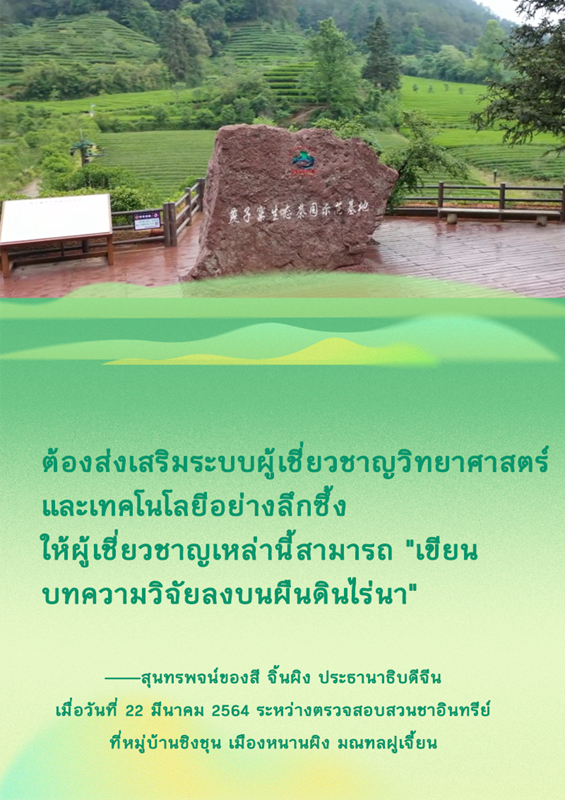 เส้นทางฟื้นฟูชนบทของมณฑลฝูเจี้ยนควรดำเนินการอย่างไร? ประธานาธิบดีสี จิ้นผิงกล่าวไว้ดังนี้