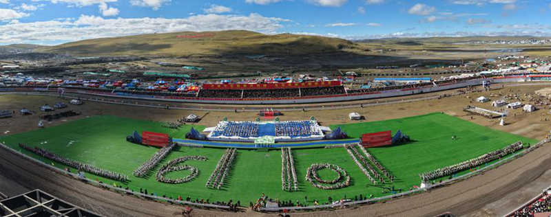 เทศกาลแข่งม้าแบบดั้งเดิมเริ่มต้นแล้วที่เมือง Nagqu ในซีจ้าง